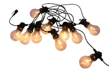 Lyslenke med 10 LED-pærer